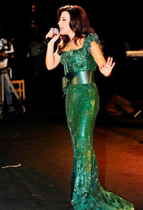 بالصور النجمات بالأخضر: أكثر حيويّة