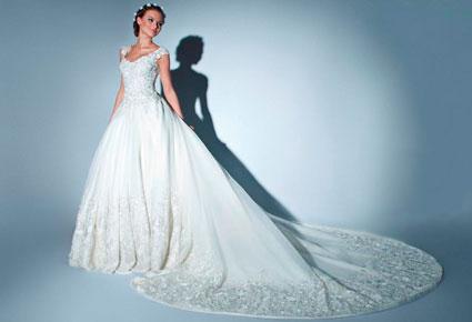 احدث فساتين الزفاف لصيف 2013