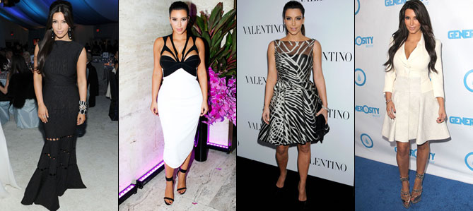 بالصور إطلالات كارداشيان 2012.التنوع الأسود بالصور إطلالات كارداشيان 2012.التنوع الأسود