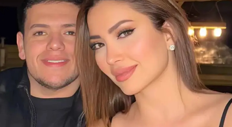 نسرين طافش توضح سبب إخفاء وجه زوجها