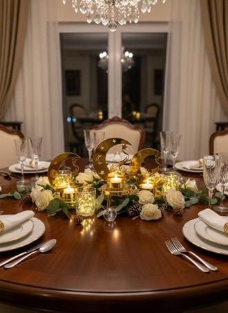 استوحي أفكار لديكورات مائدة رمضان.. لاستقبال فخم لضيوفك