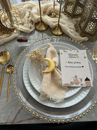 استوحي أفكار لديكورات مائدة رمضان.. لاستقبال فخم لضيوفك