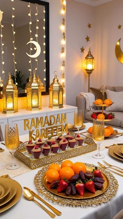 استوحي أفكار لديكورات مائدة رمضان.. لاستقبال فخم لضيوفك
