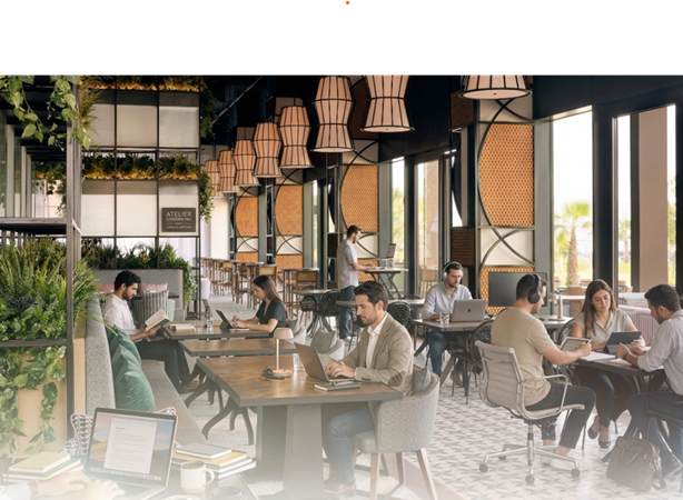 مساحة عمل أنيقة تعيد التوازن ليومك: اكتشفي تجربة  Boons Work Club