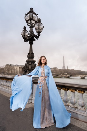 لياليكِ بين رمضان وباريس بقفطان سلمى بن عمر