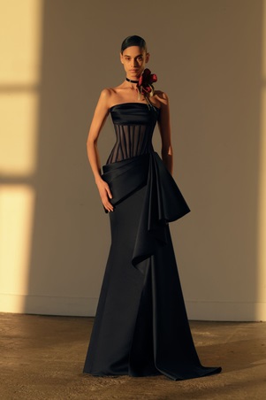 أنوثة بلمسة درامية: حين يلتقي فن بيل إيبوك بأزياء زهير مراد