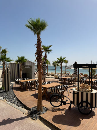 لمسة أنيقة على الشاطئ