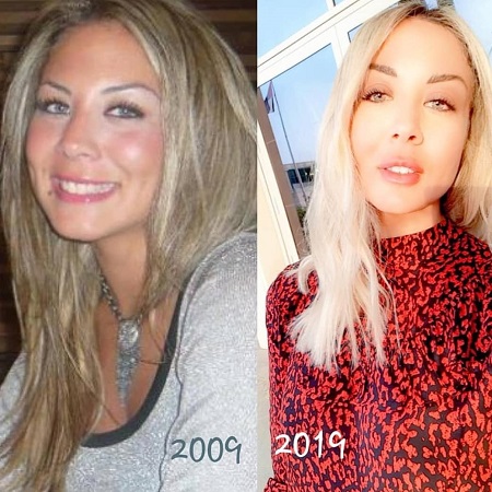 نجوم السوشال ميديا يشاركن في تحدي #10yearchallenge