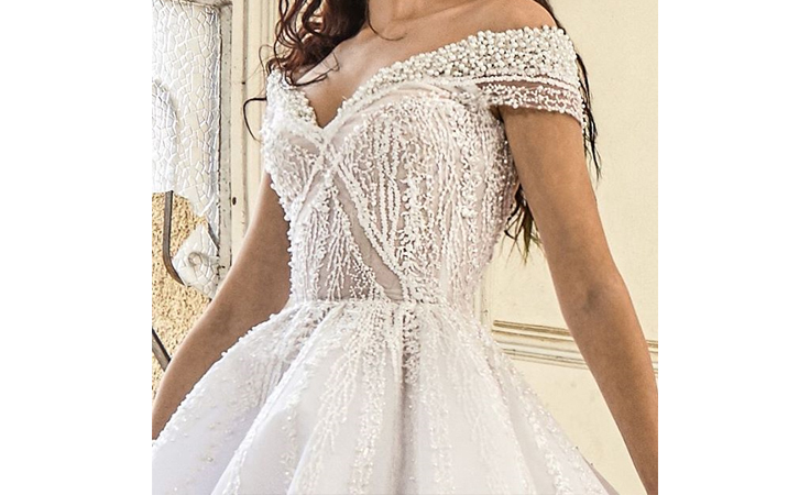 أنطوان القارح لنواعم: هذا هو فستان فرح وفاء الكيلاني!