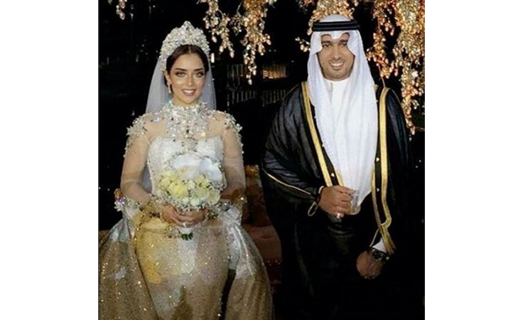 زفاف بلقيس فتحي في دبي.. ليلة من ليالي ألف ليلة وليلة