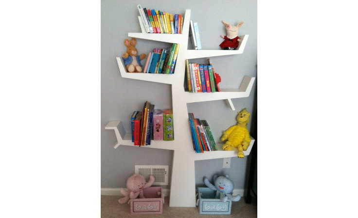 مكتبة غرفة طفلك لتغذية عقله نواعم