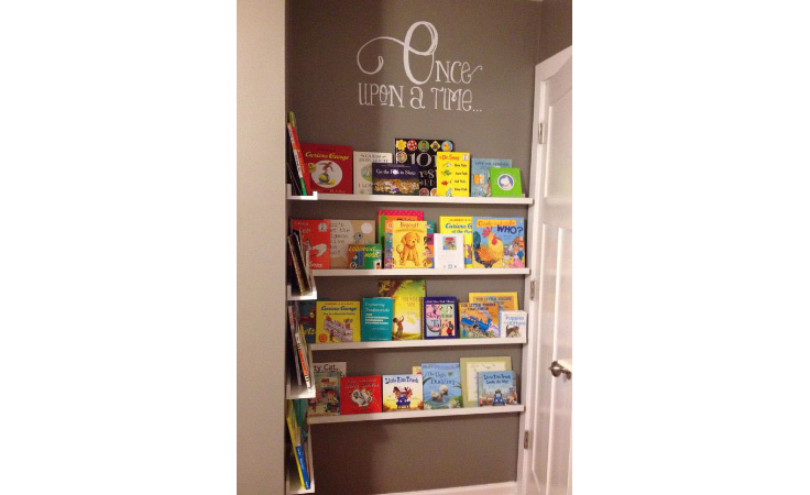 مكتبة غرفة طفلك لتغذية عقله نواعم