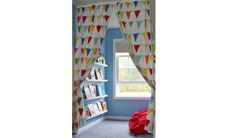 مكتبة غرفة طفلك لتغذية عقله نواعم