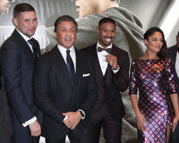 نجوم Creed يلتقون في لندن لإطلاقه