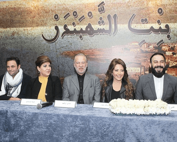 سلافة معمار وطليقها يحتفلان معاً