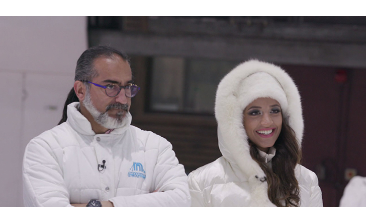 لحظات درامية مؤثرة حين استبعاد الثنائي رؤيا شهاب ونادر العيسري من TOP CHEF