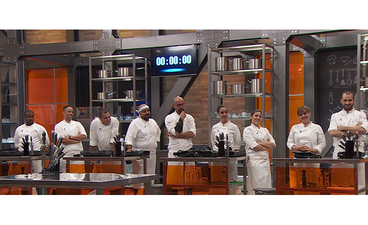 لحظات درامية مؤثرة حين استبعاد الثنائي رؤيا شهاب ونادر العيسري من TOP CHEF