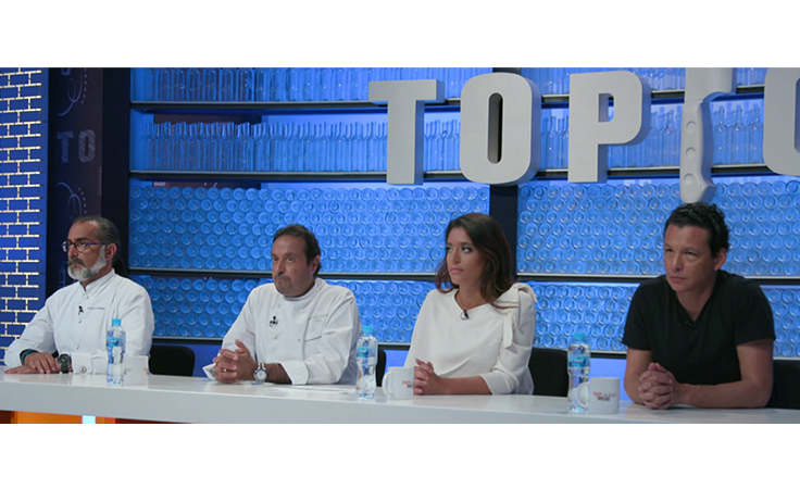 لحظات درامية مؤثرة حين استبعاد الثنائي رؤيا شهاب ونادر العيسري من TOP CHEF