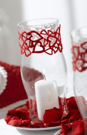 ديكور زفافك رومانسي مستوحى من أجواء يوم الحب