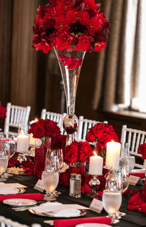 ديكور زفافك رومانسي مستوحى من أجواء يوم الحب