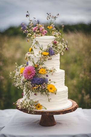 شاهدي أجمل كعكات الزفاف لموسم ربيع 2026