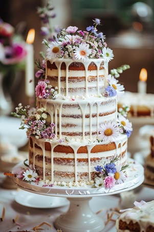 شاهدي أجمل كعكات الزفاف لموسم ربيع 2026