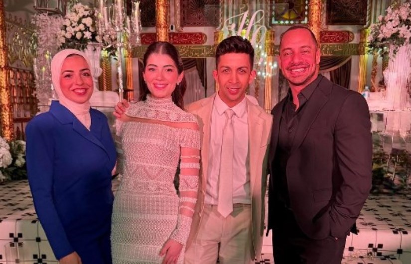 صور عقد قران ليلى أحمد زاهر وهشام جمال