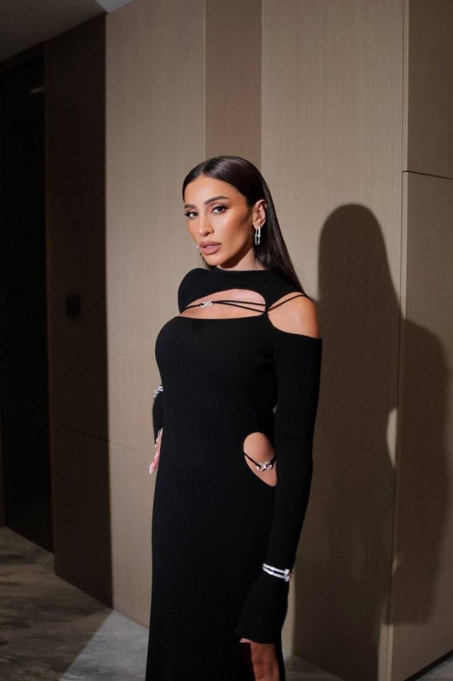 دينا الشربيني تحسم جدل الخلاف مع آسر ياسين عن ترتيب الأسماء