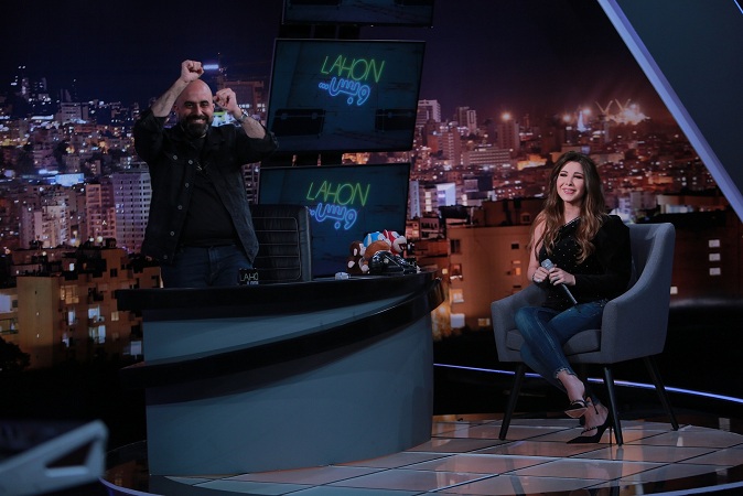 بالفيديو: نانسي عجرم تقلد هيفاء وهبي