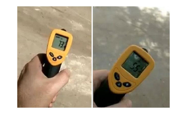 فيديو يوثق ارتفاع درجة الحرارة بالرياض الى 73 درجة مئوية