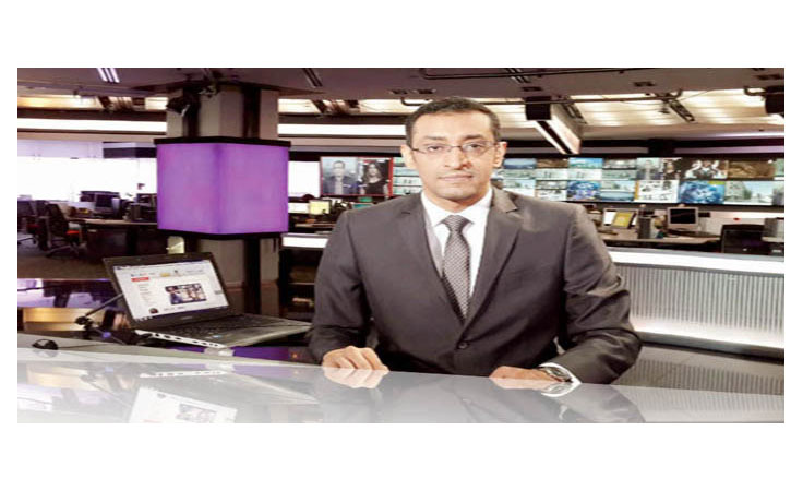 بالفيديو مذيع سعودي بالعربية يودع جمهوره بالدموع