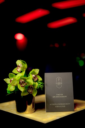 النجوم في حفل انطلاق The Flower Society في دبيّ