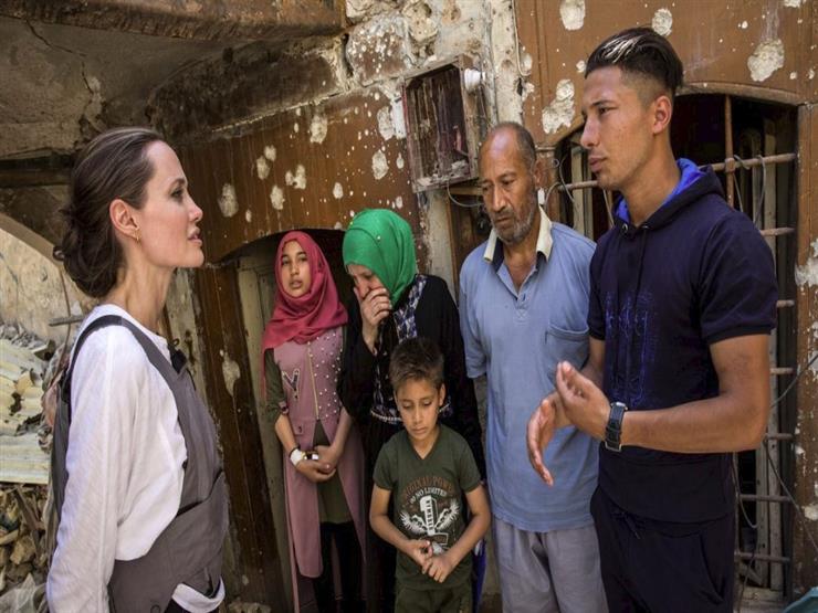 أنجلينا جولي تزور العراق وتُفاجَأ بهول الكارثة