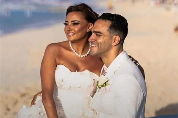 انفصال بشرى عن زوجها خالد حميدة بعد عام من الزواج