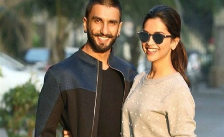الصورة الأولى لديبيكا بادكون وزوجها بعد زفافهما