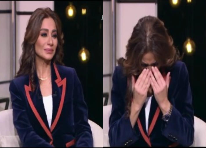 بسمة وهبة تبكي بشدّة على الهواء