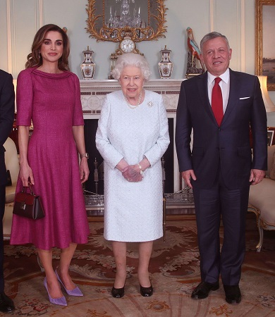 زيارة الملكة إليزابيث الثانية إلى الأردن