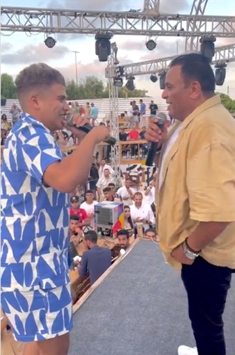 عمر كمال يشكر محمد فؤاد: بسمة وهبة حاولت توقعك فيا لكنك كبرتني