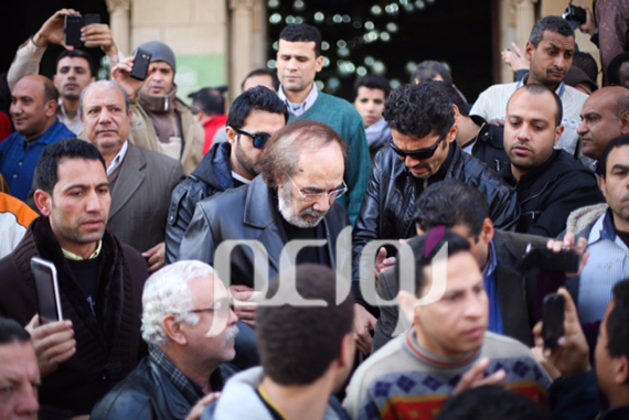 لغز غياب عمر الشريف عن جنازة فاتن حمامة