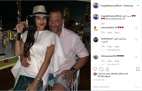 هل انفصل ماجد المصري عن زوجته؟