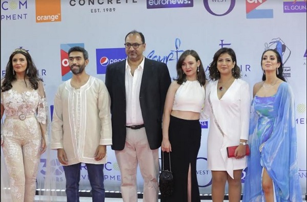 عمرو عابد في العرض العالمي الأوّل لفيلم «لما بنتولد» بمهرجان الجونة