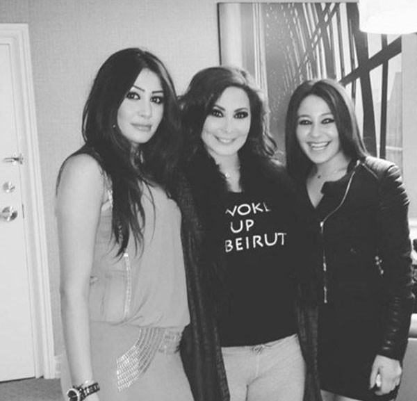 في ظهور نادر بنات شقيقة إليسا فاتنات الجمال!