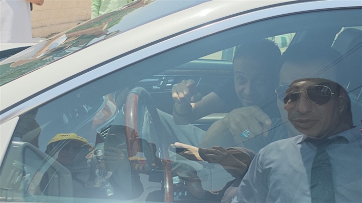 حميد الشاعري ومحمد محي ومنى عبد الغني أول حضور جنازة الراحل علاء عبد الخالق
