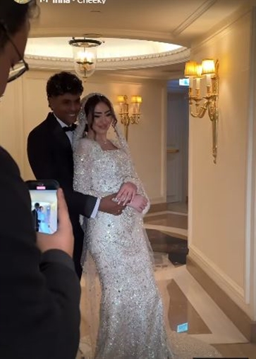 الصور الأولى من حفل زفاف مغني الراب عفروتو