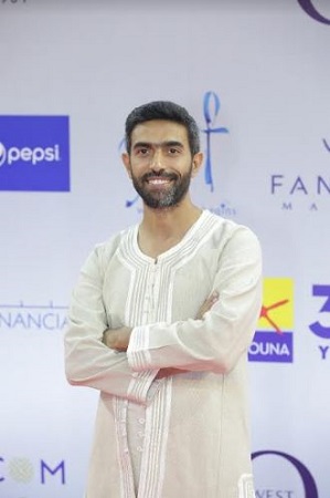 عمرو عابد في العرض العالمي الأوّل لفيلم «لما بنتولد» بمهرجان الجونة