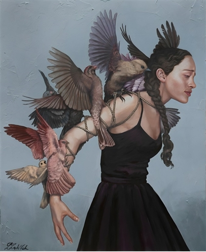 النيابة تُحيل مها الصغير للمحاكمة بتهمة نسب لوحات فنية لنفسها