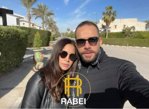 الصور الأولى للعروسين آمال ماهر وعلي محجوب بعد الزواج