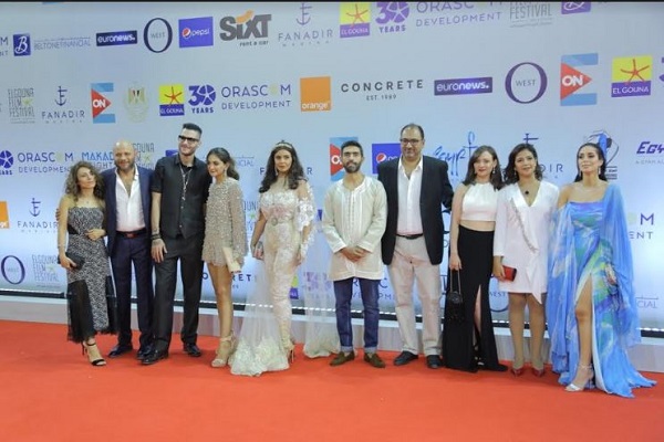 عمرو عابد في العرض العالمي الأوّل لفيلم «لما بنتولد» بمهرجان الجونة