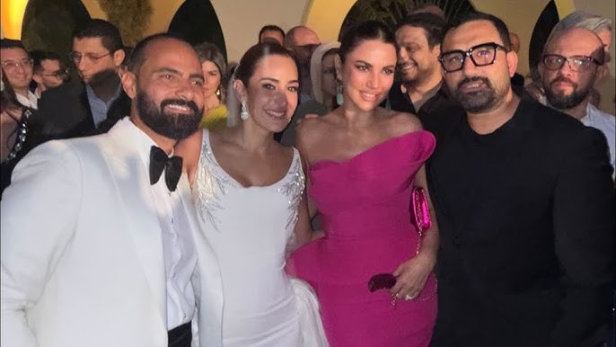 الصور الأولى من حفل زفاف أمينة خليل على المصور أحمد زعتر