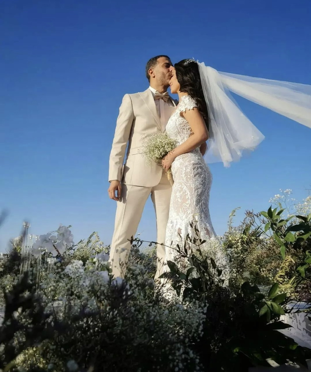 تفاصيل طلاق محمد فراج وبسنت شوقي